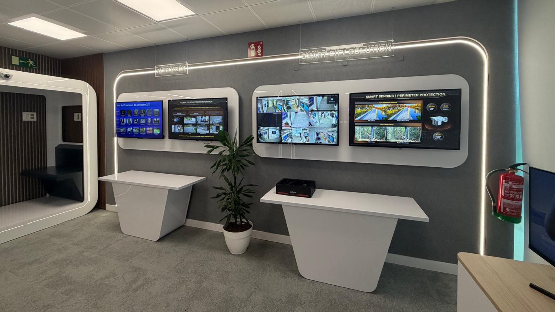 Showroom Dahua Madrid NPS Seguridad