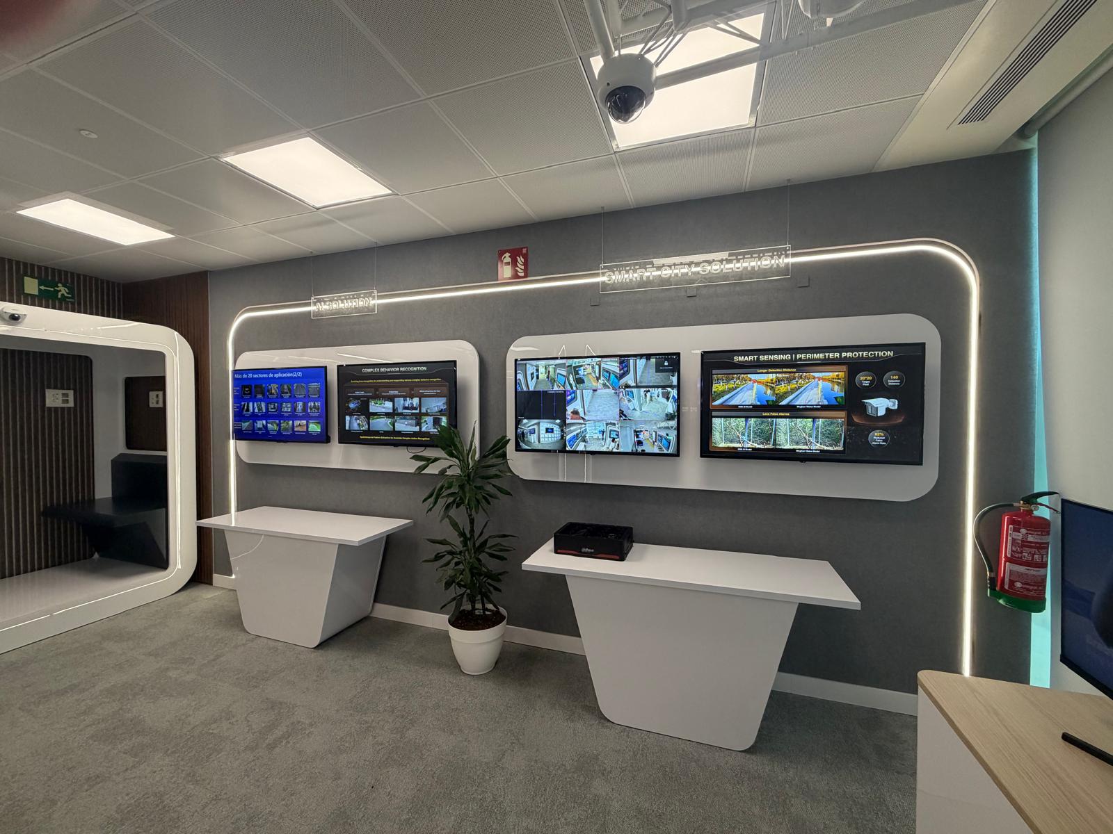 Showroom Dahua Madrid NPS Seguridad